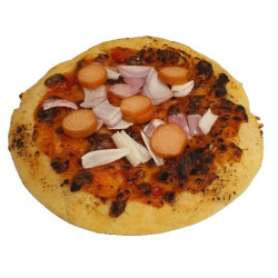 6 inch Cheese Pizza with toppings Thick